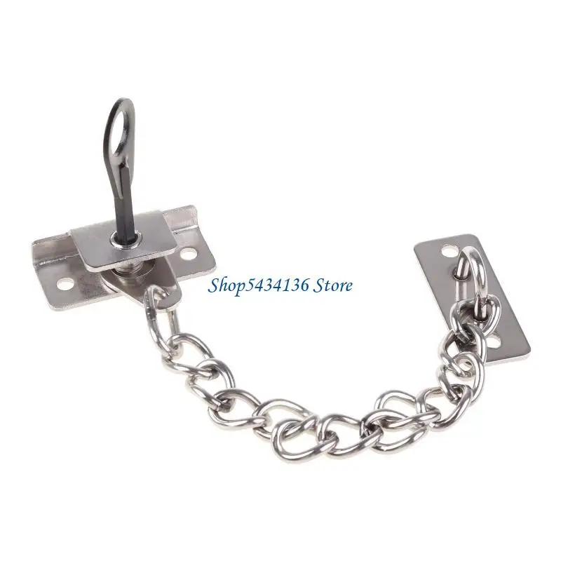 H7ED Stainless Steel Window Chain Lock Sliding Limiter Lock Stop Door Restrictor
H7ED Stainless Steel Window Chain Lock Sliding Limiter Lock Stop Door Restrictor