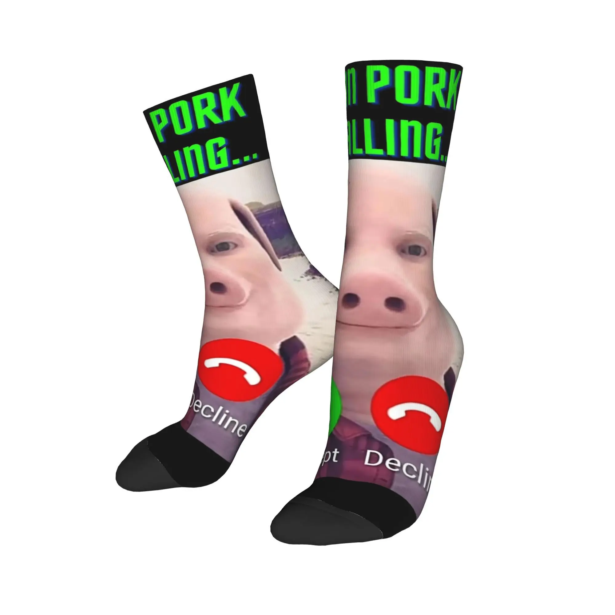 John Pork Is Calling, забавные носки с принтом мемов, спортивная одежда, уютные классические носки
John Pork Is Calling, забавные носки с принтом мемов, спортивная одежда, уютные классические носки