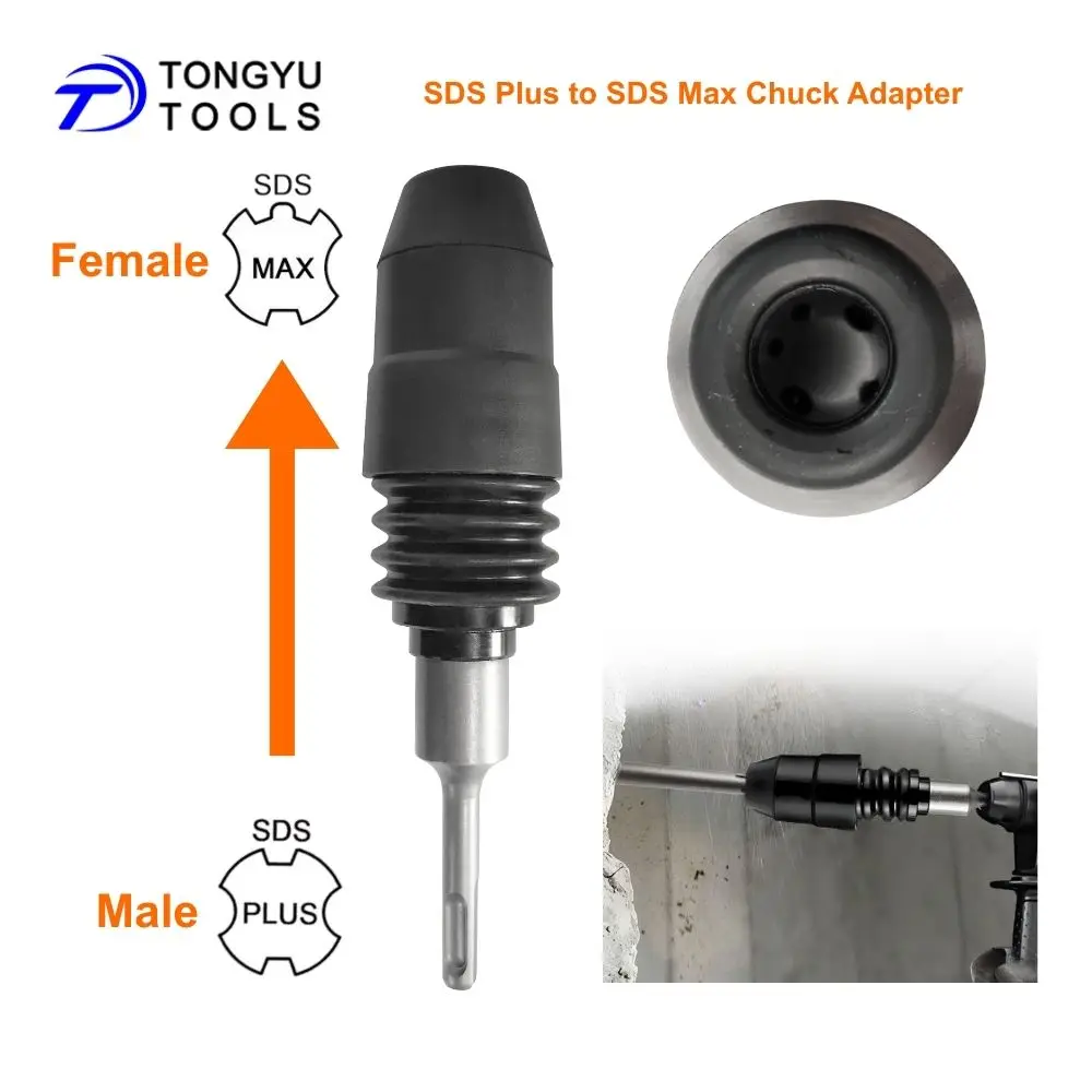 SDS Plus to SDS Max Adaptor Adaptado Adapter for SDS Plus Chuck Rotary Hammer
SDS Plus to SDS Max Adaptor Adaptado Adapter for SDS Plus Chuck Rotary Hammer