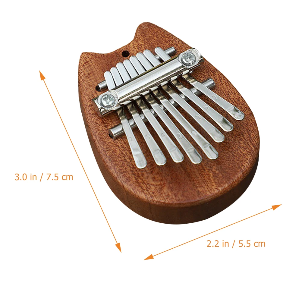 Wooden Thumb Piano 8 Keys Mini Kalimba Lightweight Portable Musical Instrument for Kids Beginner Long Lasting Gift
Wooden Thumb Piano 8 Keys Mini Kalimba Lightweight Portable Musical Instrument for Kids Beginner Long Lasting Gift