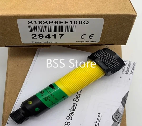 S18SP6FF50Q S18SP6FF100Q S18SN6FF50Q S18SN6FF100Q Photoelectric Switch Sensor
S18SP6FF50Q S18SP6FF100Q S18SN6FF50Q S18SN6FF100Q Photoelectric Switch Sensor