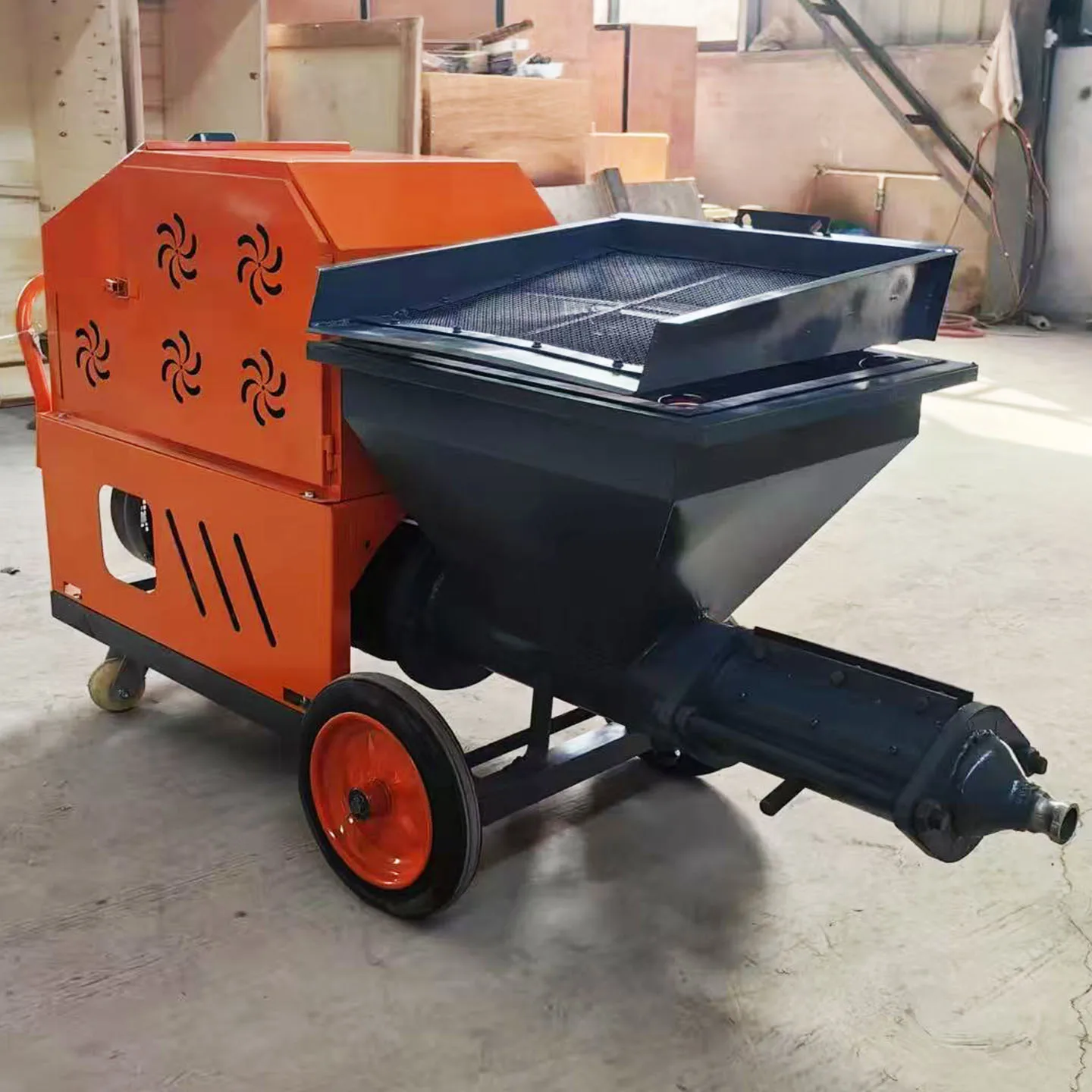 Factory Launches New Economical Cement Mortar Spraying Machine/Mortar Gun/Mortar Spraying Machine
Factory Launches New Economical Cement Mortar Spraying Machine/Mortar Gun/Mortar Spraying Machine