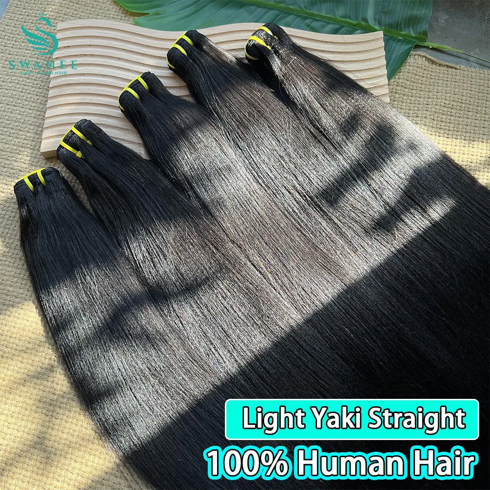 Наборы прямых человеческих волос Light Yaki 15A # Натуральные прямые волосы для наращивания 1B, вьетнамские пряди для наращивания, цвет натуральный.
Наборы прямых человеческих волос Light Yaki 15A # Натуральные прямые волосы для наращивания 1B, вьетнамские пряди для наращивания, цвет натуральный.