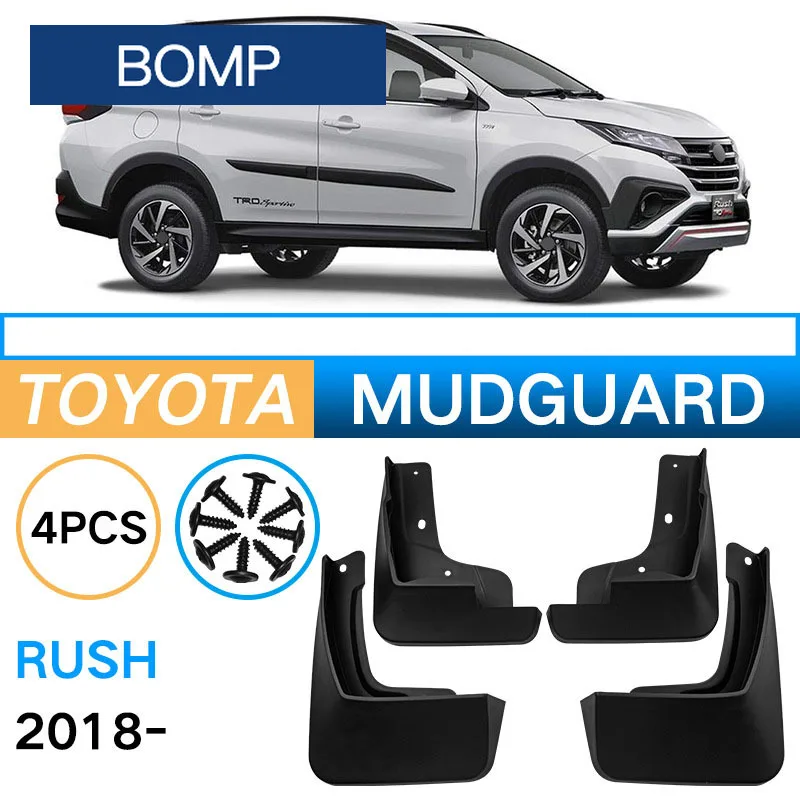 Fit For Mudguards Toyota Rush 2018-2023 Fender Car Tire Soft Fender Tile Conversion Car replacement Auto Parts
Fit For Mudguards Toyota Rush 2018-2023 Fender Car Tire Soft Fender Tile Conversion Car replacement Auto Parts