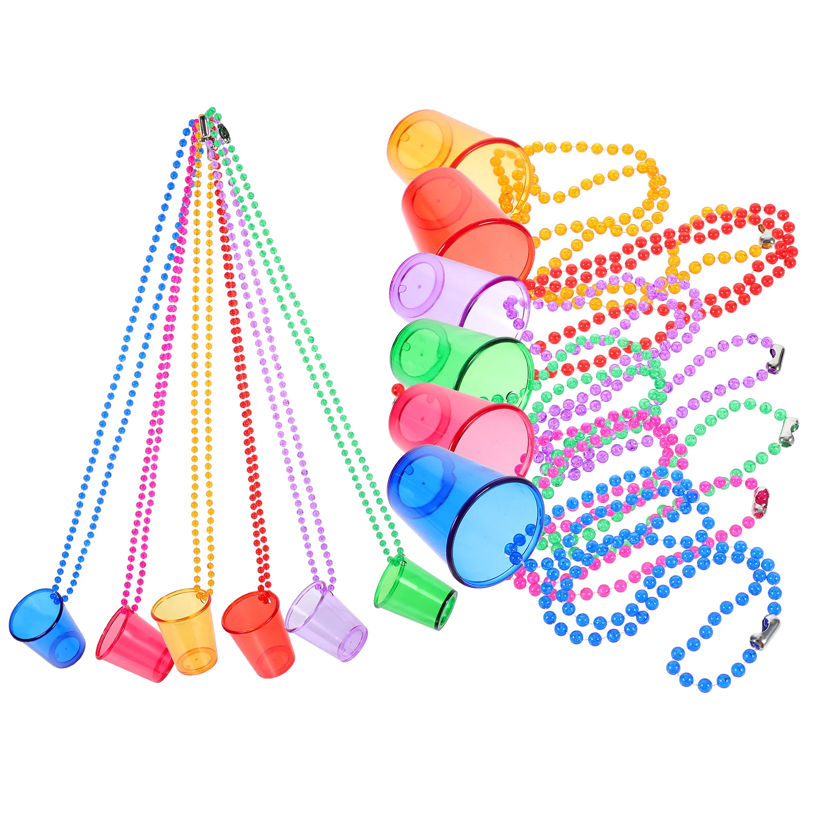 12pcs Beaded Necklace Shot Cups 6 Colors Bride Bachelorette Party Wedding Favors Girls Jewelry Sturdy Material
12pcs Beaded Necklace Shot Cups 6 Colors Bride Bachelorette Party Wedding Favors Girls Jewelry Sturdy Material