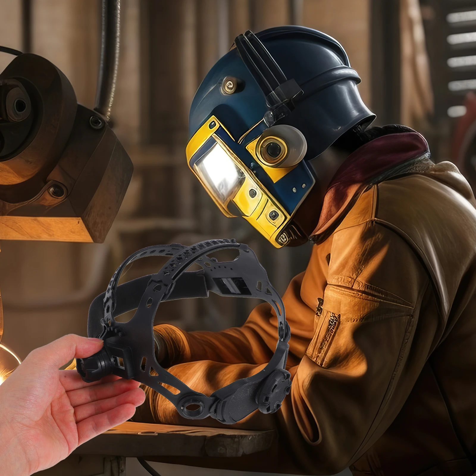 Welding Goggles Auto Darkening Headgear Adjustable Size Protection Replacement Strap Hard Hat Sugar
Welding Goggles Auto Darkening Headgear Adjustable Size Protection Replacement Strap Hard Hat Sugar