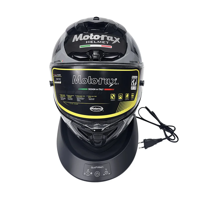 Intelligent helmet dryer - Karting car off-road speed descent full helmet silent operation comfortable and fast drying of helmet
Intelligent helmet dryer - Karting car off-road speed descent full helmet silent operation comfortable and fast drying of helmet