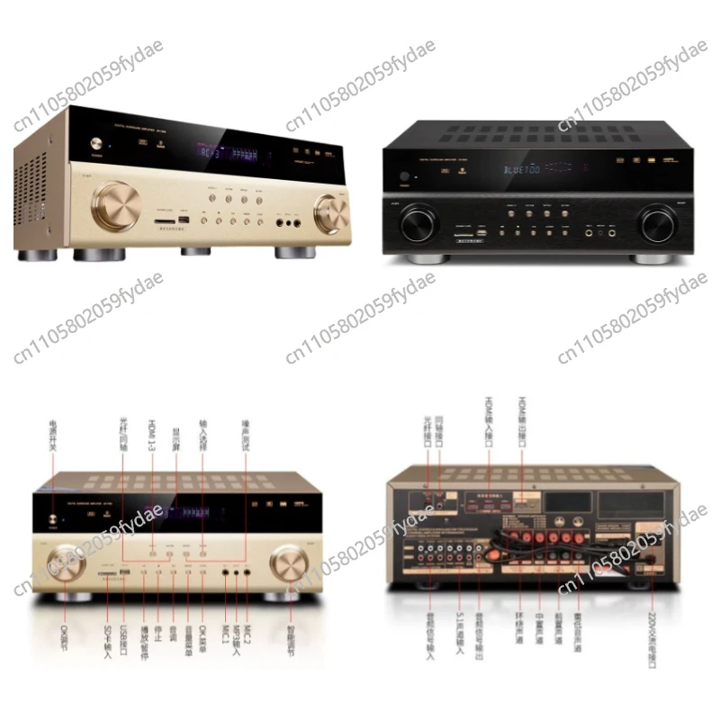 Усилитель для домашнего кинотеатра 5.1-канальный, 4K, высокой мощности, с HDMI, Bluetooth, DTS, цифровой
Усилитель для домашнего кинотеатра 5.1-канальный, 4K, высокой мощности, с HDMI, Bluetooth, DTS, цифровой