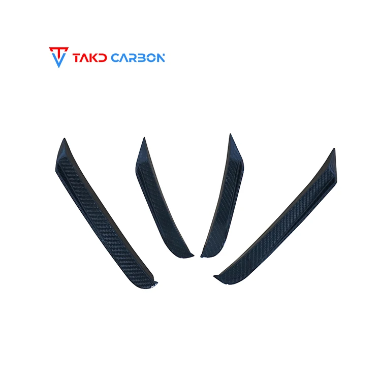TAKD Carbon Perfect Fitment Aerodynamic Dry Carbon Fiber Front Bumper Canards GEN 1 for bmws 8 Series G16 840i 850i
TAKD Carbon Perfect Fitment Aerodynamic Dry Carbon Fiber Front Bumper Canards GEN 1 for bmws 8 Series G16 840i 850i
