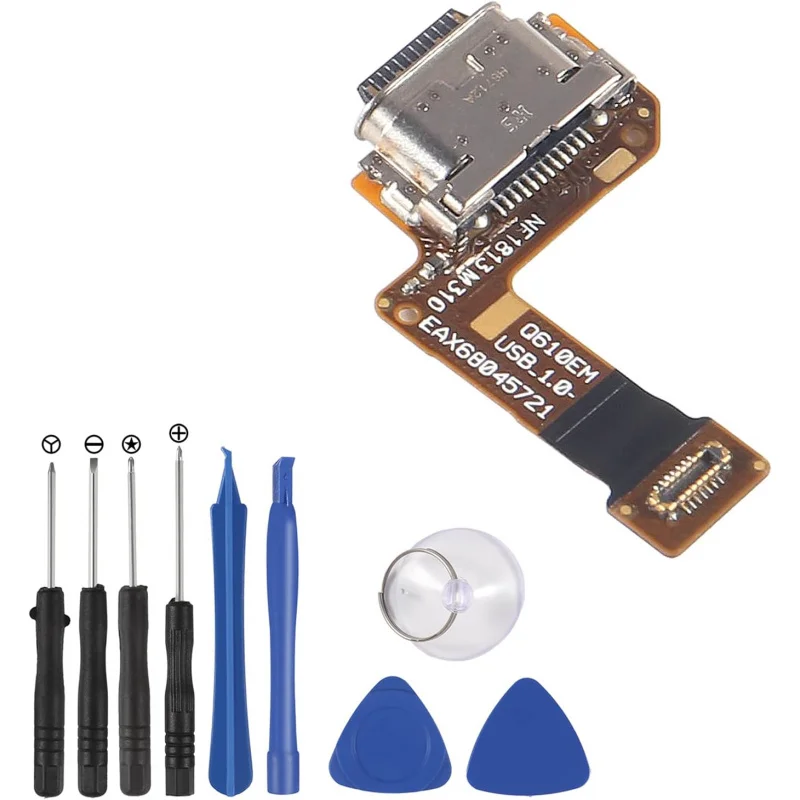 Гибкий кабель для зарядки USB-порта Type-C для LG Q7 Plus/Q7 Q610/Q610TA/MetroPCS Q610MA
Гибкий кабель для зарядки USB-порта Type-C для LG Q7 Plus/Q7 Q610/Q610TA/MetroPCS Q610MA