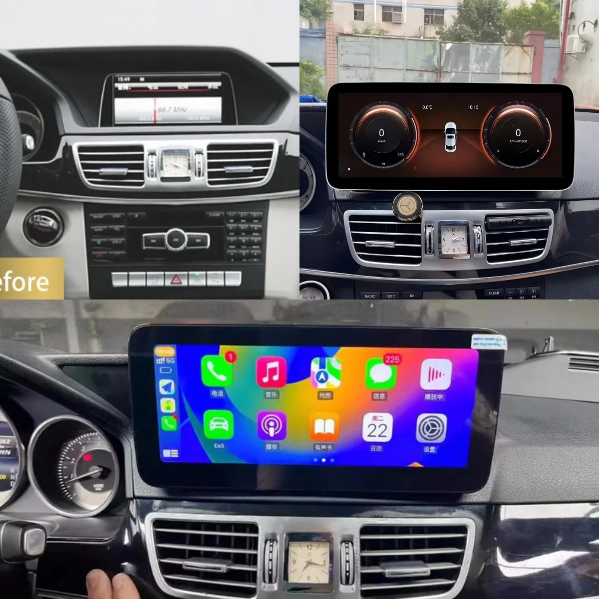 12.3 Inch Car Radio Android 13 Qualcomm For Mercedes Benz E Class 2009-2012 Stereo Multimedia Player GPS Navi CarPlay Head Unit
12.3 Inch Car Radio Android 13 Qualcomm For Mercedes Benz E Class 2009-2012 Stereo Multimedia Player GPS Navi CarPlay Head Unit