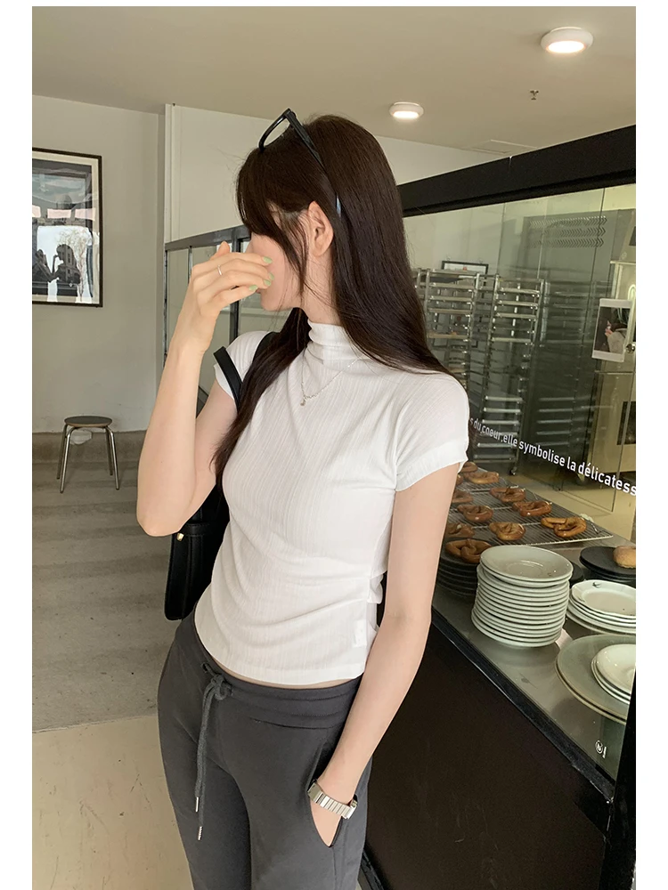 Summer Women T Shirt T-Shirt Woman Clothes Tops Tshirt Female Crop Top Tees Y2k Para Mujer Ropa De Mujer Roupas Feminina Traf
Summer Women T Shirt T-Shirt Woman Clothes Tops Tshirt Female Crop Top Tees Y2k Para Mujer Ropa De Mujer Roupas Feminina Traf
