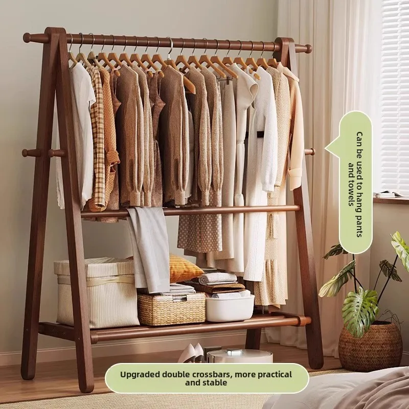 YFY Solid Wood Hanger Floor Floor Hat Rack Hanging Hanger Household Clothes Storage Rack Indoor Drying Rack Bedroom Wooden
YFY Solid Wood Hanger Floor Floor Hat Rack Hanging Hanger Household Clothes Storage Rack Indoor Drying Rack Bedroom Wooden