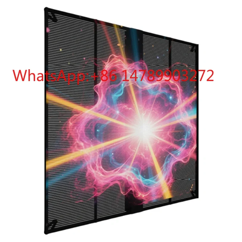 High Permeability Ultra-Thin Transparent Film LED Screen Low Energy Consumption HD Bendable Lightweight LED Display for Concert
High Permeability Ultra-Thin Transparent Film LED Screen Low Energy Consumption HD Bendable Lightweight LED Display for Concert