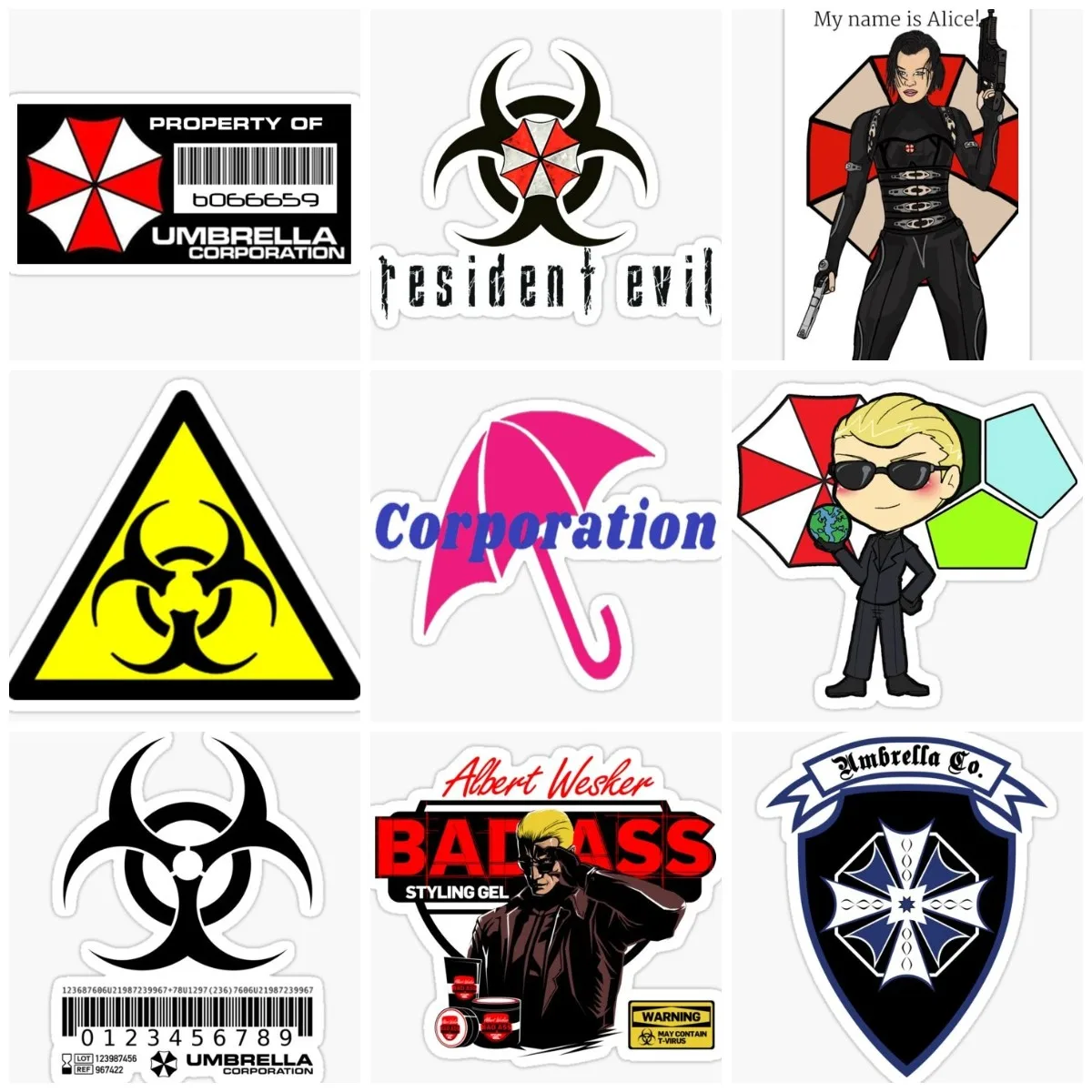 Umbrella Corporation Radiation Biochemical Crisis Sticker Motorcycle Car Window Truck Moto Glass Wall Bicycle Van Helmet Decal
Umbrella Corporation Radiation Biochemical Crisis Sticker Motorcycle Car Window Truck Moto Glass Wall Bicycle Van Helmet Decal