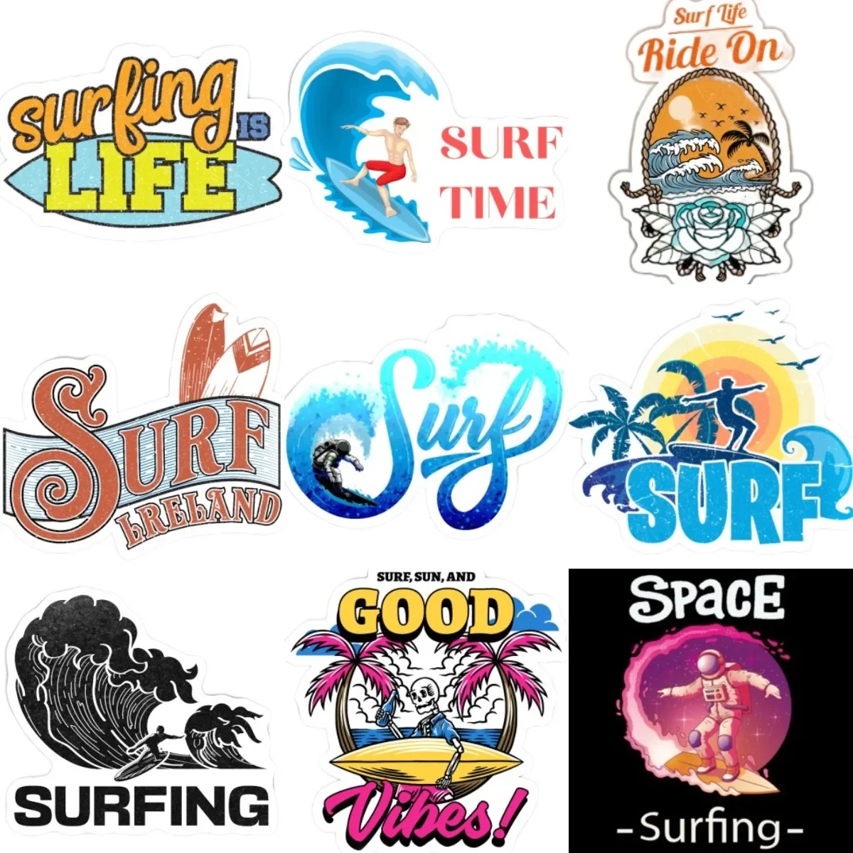 Surfing Vacation Ocean Wave Creative Badge Stickers Wall Table Motorcycle Laptop Car Window Glass Boat Camper Waterproof Decal
Surfing Vacation Ocean Wave Creative Badge Stickers Wall Table Motorcycle Laptop Car Window Glass Boat Camper Waterproof Decal