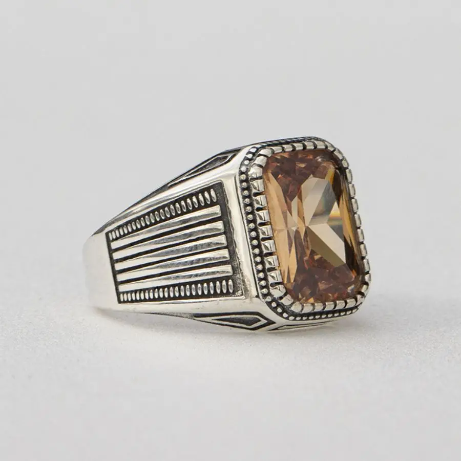 Wholesale Men Silver Rings 925 Sterling Silver Vintage CZ Stone Ottoman Handmade Statement Men Wedding Ring
Wholesale Men Silver Rings 925 Sterling Silver Vintage CZ Stone Ottoman Handmade Statement Men Wedding Ring