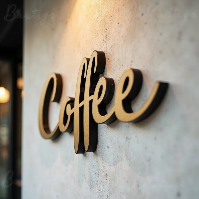 Custom Solid Metal Letters for Outdoor Business Signage 3D Durable Weatherproof Storefront Sign for Shop Restaurant Mall Cafe
Custom Solid Metal Letters for Outdoor Business Signage 3D Durable Weatherproof Storefront Sign for Shop Restaurant Mall Cafe