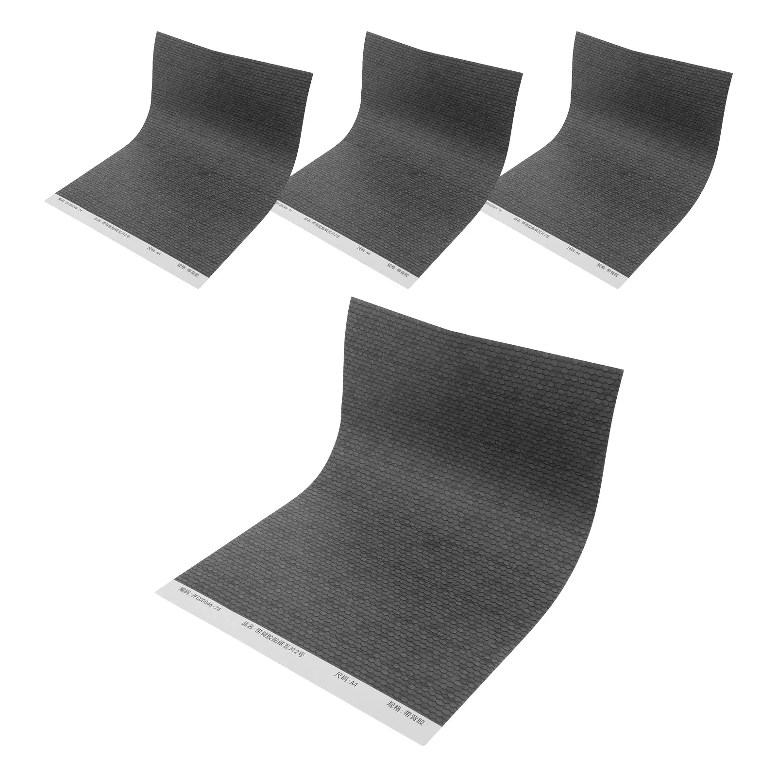 4 Sheets Self Adhesive Roof Tiles Faux 3D Mini House Roofing Sticker Sheets Peel Stick Mini Building Materials for Miniature
4 Sheets Self Adhesive Roof Tiles Faux 3D Mini House Roofing Sticker Sheets Peel Stick Mini Building Materials for Miniature