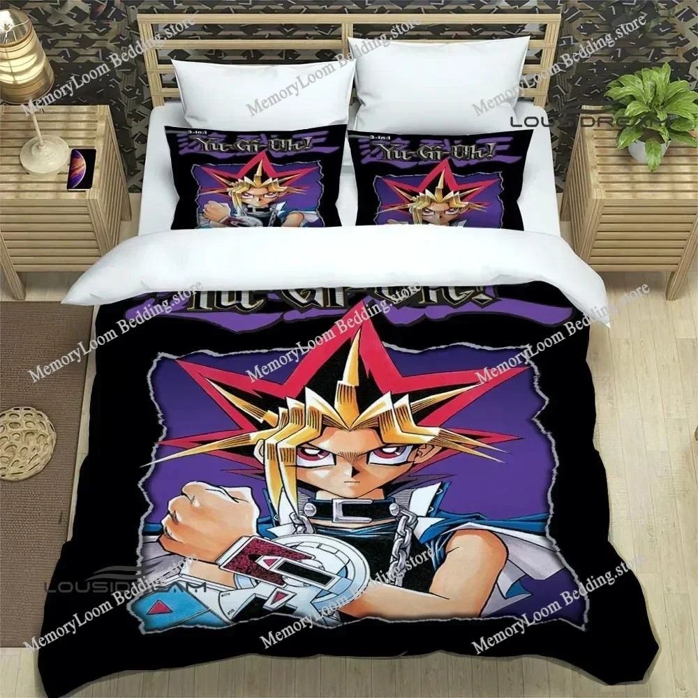 YU-GI-OH! Card Bedding Set Single Twin Full Queen King Size Bed Set Adult Kid Bedroom Duvet Cover Sets 3D Print Game Bed Sheet
YU-GI-OH! Card Bedding Set Single Twin Full Queen King Size Bed Set Adult Kid Bedroom Duvet Cover Sets 3D Print Game Bed Sheet