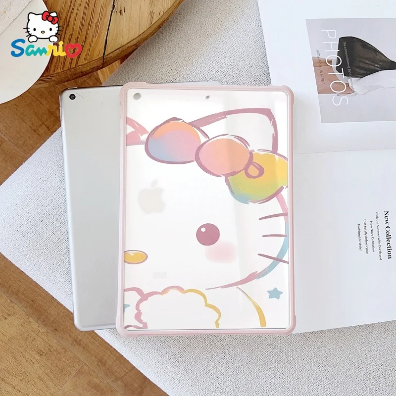 Розовый чехол Sanrio Cute Hello Kitty подходит для ipad Pro 6/M4, Air3/5, Mini 6, iPad 6/10, 8,3/9,7/10,5/12,9/10,9/11 дюймов
Розовый чехол Sanrio Cute Hello Kitty подходит для ipad Pro 6/M4, Air3/5, Mini 6, iPad 6/10, 8,3/9,7/10,5/12,9/10,9/11 дюймов