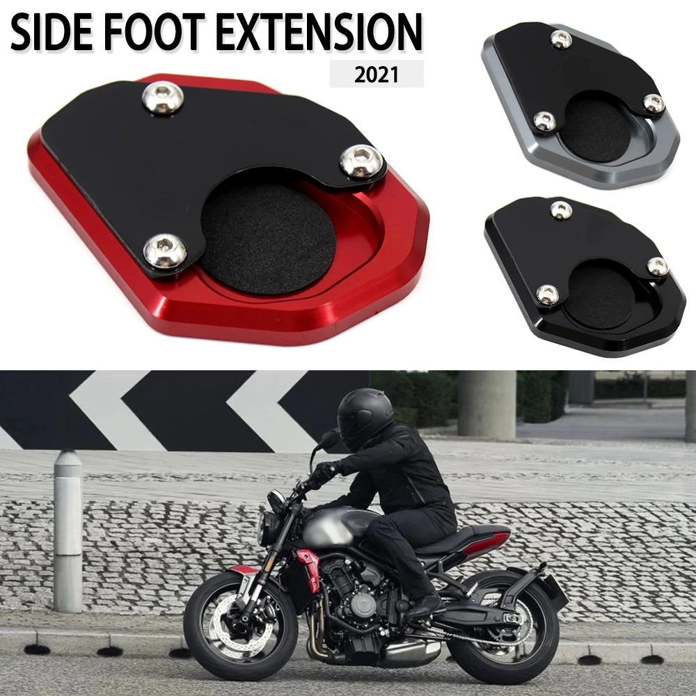 NEW 2021 For Trident 660 Motorcycle Accessories Side Foot Kickstand Enlarger Stand Extension Plate FOR TRIDENT 660
NEW 2021 For Trident 660 Motorcycle Accessories Side Foot Kickstand Enlarger Stand Extension Plate FOR TRIDENT 660