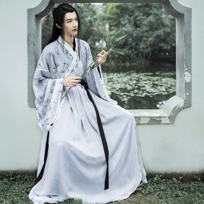 Modern WeiJin Hanfu Robe Men Women Couple Matching Outfits Clothing Dresses Printed Suits Ancient Traditional Kimonos Cosplay
Modern WeiJin Hanfu Robe Men Women Couple Matching Outfits Clothing Dresses Printed Suits Ancient Traditional Kimonos Cosplay