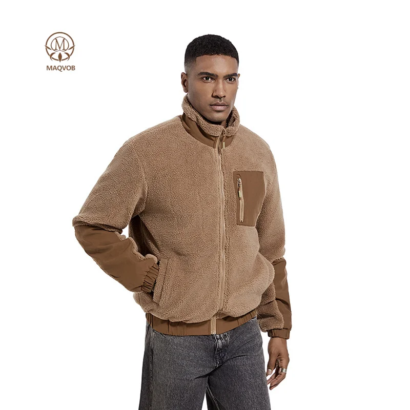 Maqvob high quality autumn winter casual luxury streetwear EU US size outdoor men's clothing polar fleece jacket coat
Maqvob high quality autumn winter casual luxury streetwear EU US size outdoor men's clothing polar fleece jacket coat