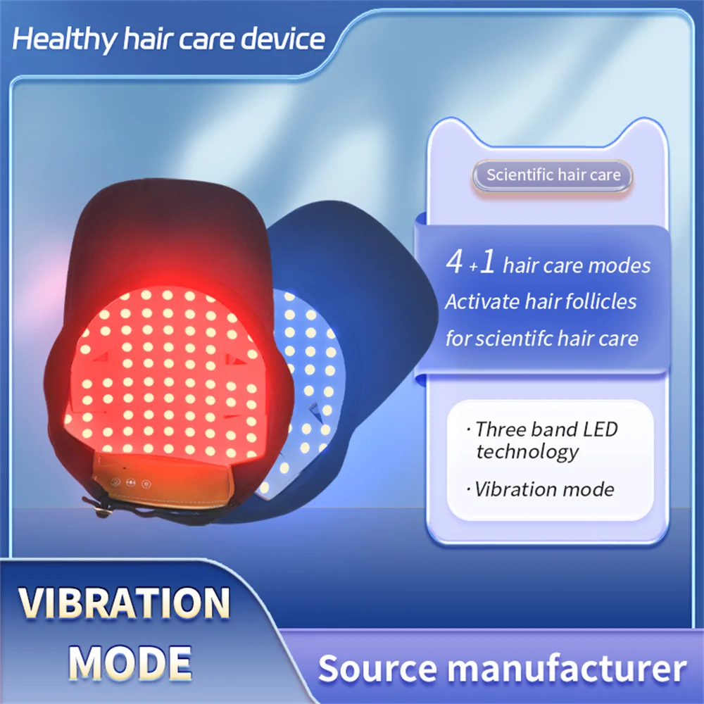 Red Light Hair Therapy Hair Growth Cap LED Red&Blue Lights 70 LEDs Haircare Activate Hair follicles Heating Vibration massager
Red Light Hair Therapy Hair Growth Cap LED Red&Blue Lights 70 LEDs Haircare Activate Hair follicles Heating Vibration massager