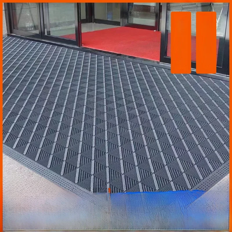 Пластиковый входной коврик «Тройник в одном», противоскользящий уличный отель, коммерческий дверной коврик для удаления пыли, простой пылесос, очищаемый к... 
Пластиковый входной коврик «Тройник в одном», противоскользящий уличный отель, коммерческий дверной коврик для удаления пыли, простой пылесос, очищаемый к...