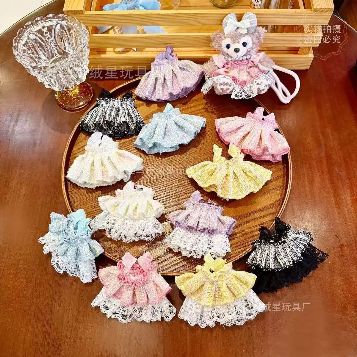 Pretty Dress Clothes for 10cm Cotton Plush Toys Dress Up Clothing Princess Skirt Cute Set Girls Gift
Pretty Dress Clothes for 10cm Cotton Plush Toys Dress Up Clothing Princess Skirt Cute Set Girls Gift