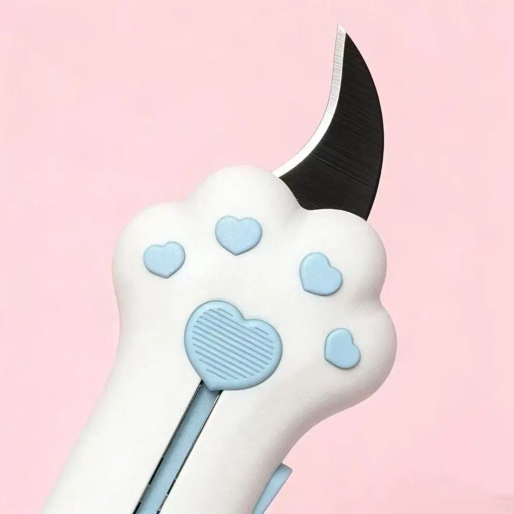 Cute Plastic Cat Paw Box Cutter Cartoon School Office Supplies Paper Cutting Tool Cat Box Paper Cutter Paper Cutting
Cute Plastic Cat Paw Box Cutter Cartoon School Office Supplies Paper Cutting Tool Cat Box Paper Cutter Paper Cutting