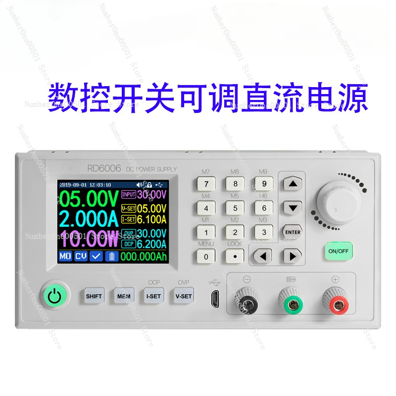 Rd6006/6012/6018 Series CNC DC Adjustable Power Switch 60V 12 18 a Step-down Module 6
Rd6006/6012/6018 Series CNC DC Adjustable Power Switch 60V 12 18 a Step-down Module 6
