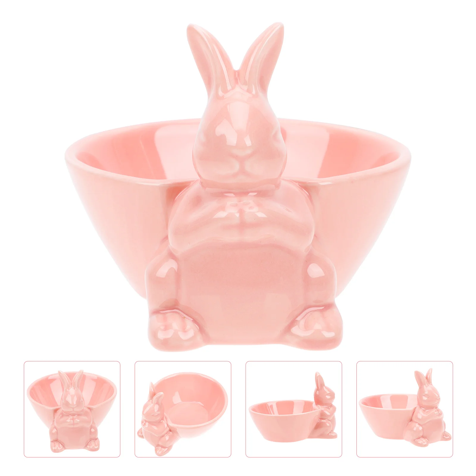 Rabbit Pudding Bowl Easter Bunny Cereal Soup Model Ceramic Ceramics Rice for Home
Rabbit Pudding Bowl Easter Bunny Cereal Soup Model Ceramic Ceramics Rice for Home