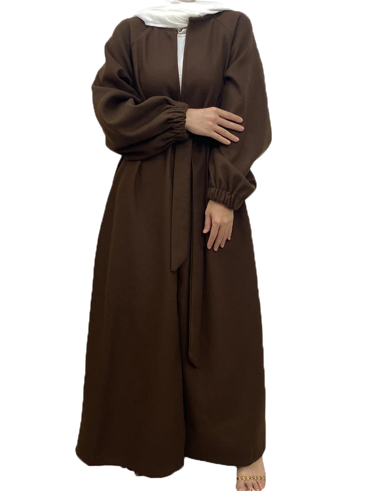 Modest Open Abaya Casual Cardigan Maxi Dress Muslim Women Eid Ramadan Turkey Kaftan Arab Robe Thick Kimono Long Outwear Jalabiya
Modest Open Abaya Casual Cardigan Maxi Dress Muslim Women Eid Ramadan Turkey Kaftan Arab Robe Thick Kimono Long Outwear Jalabiya