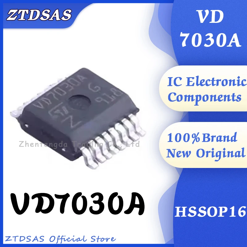 1PCS/LOT VND7030AJTR VD7030A HSSOP16 VD7030 VD Automotive computer board vulnerable chips
1PCS/LOT VND7030AJTR VD7030A HSSOP16 VD7030 VD Automotive computer board vulnerable chips