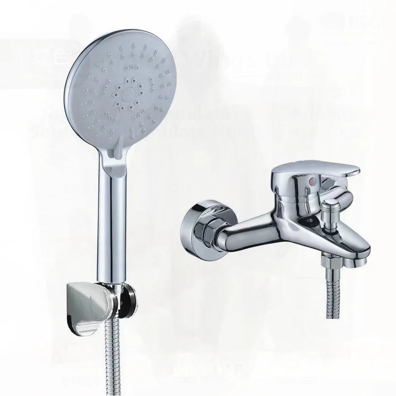 All Copper Triple Mixing Valve Shower Faucet Hot Cold Water Heater Simple Bath Tub Faucet with Ceramic Valve Core for Bathroom
All Copper Triple Mixing Valve Shower Faucet Hot Cold Water Heater Simple Bath Tub Faucet with Ceramic Valve Core for Bathroom