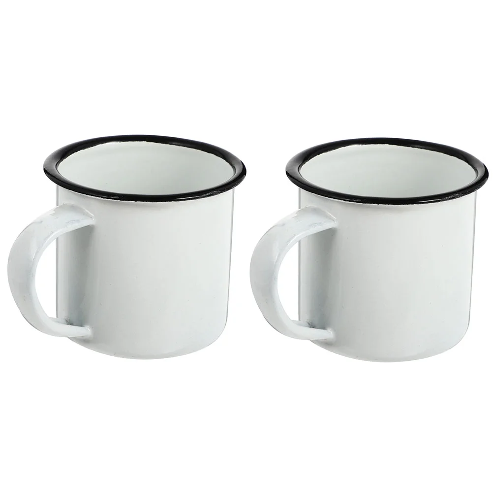 2 Pcs Drinking Cup Espresso Cups Water Mug Enamel Tea Retro Vintage Style Travel Coffee
2 Pcs Drinking Cup Espresso Cups Water Mug Enamel Tea Retro Vintage Style Travel Coffee