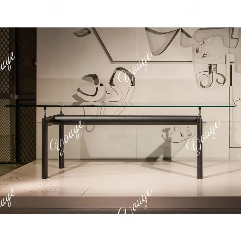 Q Креативное искусство Итальянский минималистский дизайнерский мраморный обеденный стол Журнальный столик Прозрачное закаленное стекло
Q Креативное искусство Итальянский минималистский дизайнерский мраморный обеденный стол Журнальный столик Прозрачное закаленное стекло