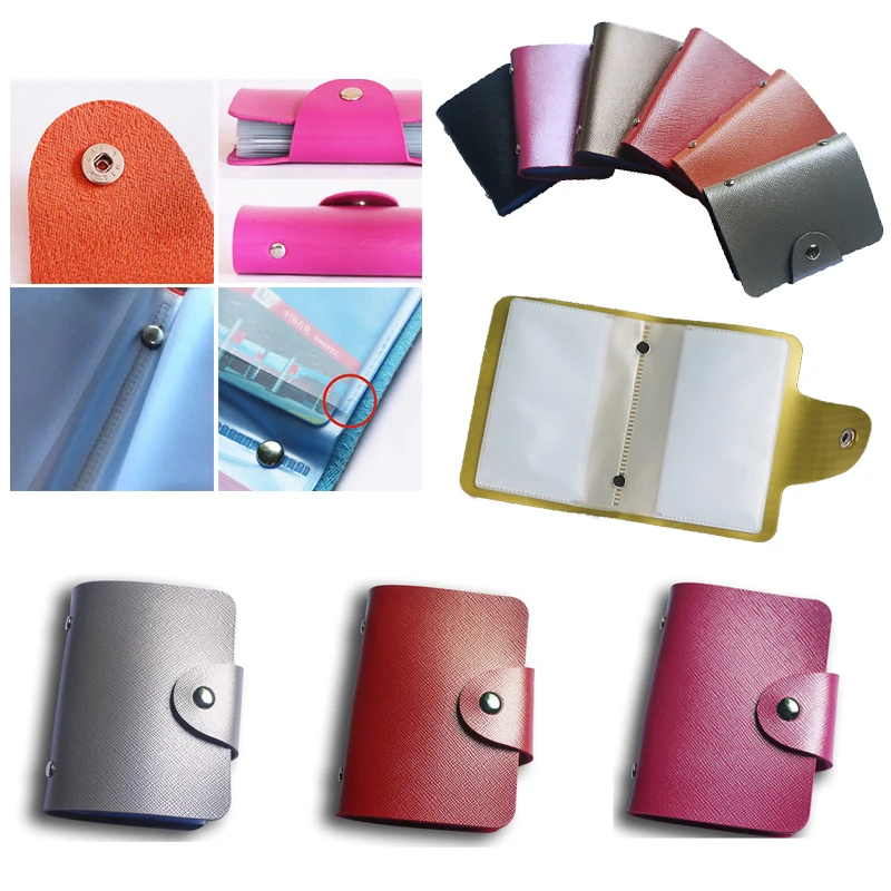 24 Bits Credit Card Holder Business Bank Card Pocket PVC Large Capacity Card Cash Storage Pouch ID Holder Clip Organizer Case
24 Bits Credit Card Holder Business Bank Card Pocket PVC Large Capacity Card Cash Storage Pouch ID Holder Clip Organizer Case