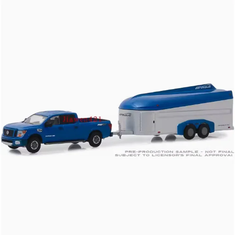 GreenLight 1:64 2018 Titan XD Pro-4X w MKII Trailer Simulation Alloy Car Model Classics Adult Souvenir Gift Static Display
GreenLight 1:64 2018 Titan XD Pro-4X w MKII Trailer Simulation Alloy Car Model Classics Adult Souvenir Gift Static Display