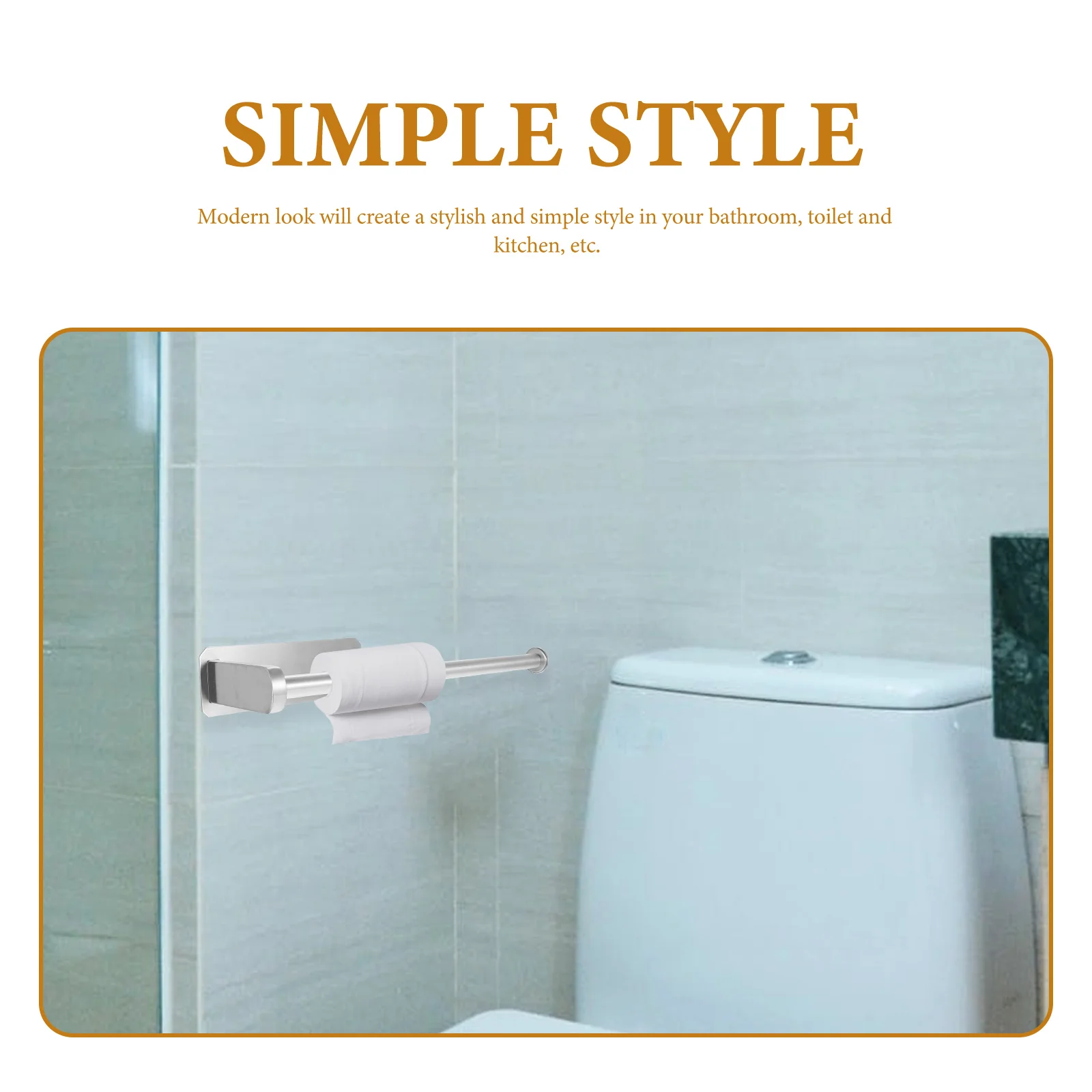 Stainless Steel Wall-Mounted Paper Towel Holder Roll Toilet Tissue Rack Corrosion Resistant Bathroom Kitchen Towel Stand
Stainless Steel Wall-Mounted Paper Towel Holder Roll Toilet Tissue Rack Corrosion Resistant Bathroom Kitchen Towel Stand