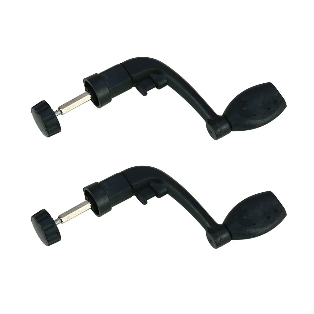 2 Pcs Fishing Spinner Swing Arm Black Reel Handle Accessory Durable Electric Rotary Handles Plastic Supplies Replacement Parts
2 Pcs Fishing Spinner Swing Arm Black Reel Handle Accessory Durable Electric Rotary Handles Plastic Supplies Replacement Parts