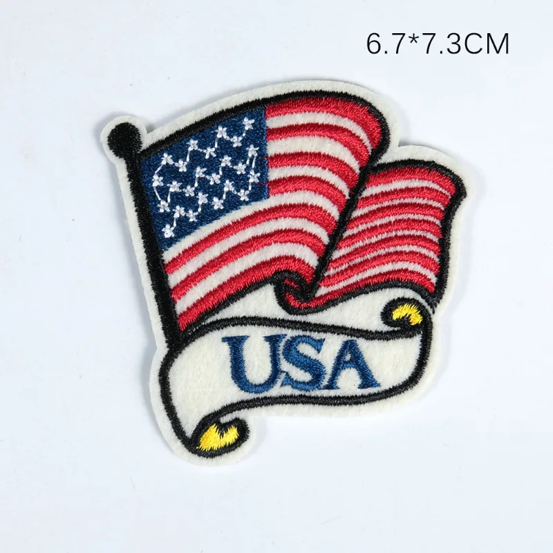 Embroidery Cloth Sticker Eagle Flag Star Striped Flag Glasses Clothing Badge Adhesive Embroidery Patch
Embroidery Cloth Sticker Eagle Flag Star Striped Flag Glasses Clothing Badge Adhesive Embroidery Patch