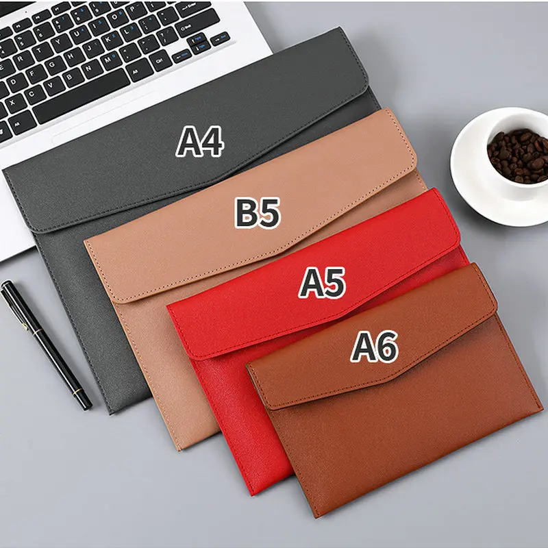 MoeTron Leather Document Bag A5 Envelope Document Holder Quality PU Leather A6 Document Pouch Femme Document Organizer File Bag
MoeTron Leather Document Bag A5 Envelope Document Holder Quality PU Leather A6 Document Pouch Femme Document Organizer File Bag
