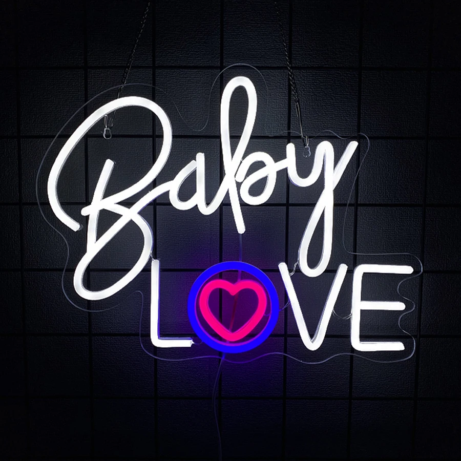 Baby Love Neon Sign, Color Led Letter Lamp Wall Decor, Usb Powered, Used For Room, Club, Bar, Birthday, Wedding Party Wall Lamp.
Baby Love Neon Sign, Color Led Letter Lamp Wall Decor, Usb Powered, Used For Room, Club, Bar, Birthday, Wedding Party Wall Lamp.