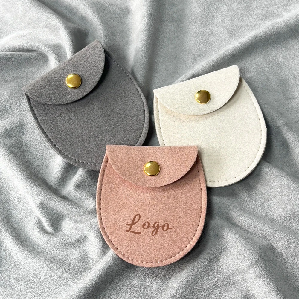 50Pcs Velvet Jewelry Pouches 7.8x8.5cm Customize logo Snap Button Jewelry Microfiber Gift Bags Organizer for Earrings Necklace
50Pcs Velvet Jewelry Pouches 7.8x8.5cm Customize logo Snap Button Jewelry Microfiber Gift Bags Organizer for Earrings Necklace