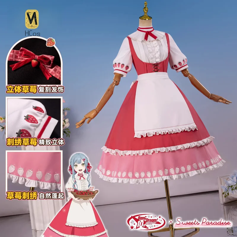 HCos BanG Dream Soyo Nagasaki Carnival Cosplay Costume Lolita Dress Princess Dress For Hallowmas Christmas Role Play Women
HCos BanG Dream Soyo Nagasaki Carnival Cosplay Costume Lolita Dress Princess Dress For Hallowmas Christmas Role Play Women