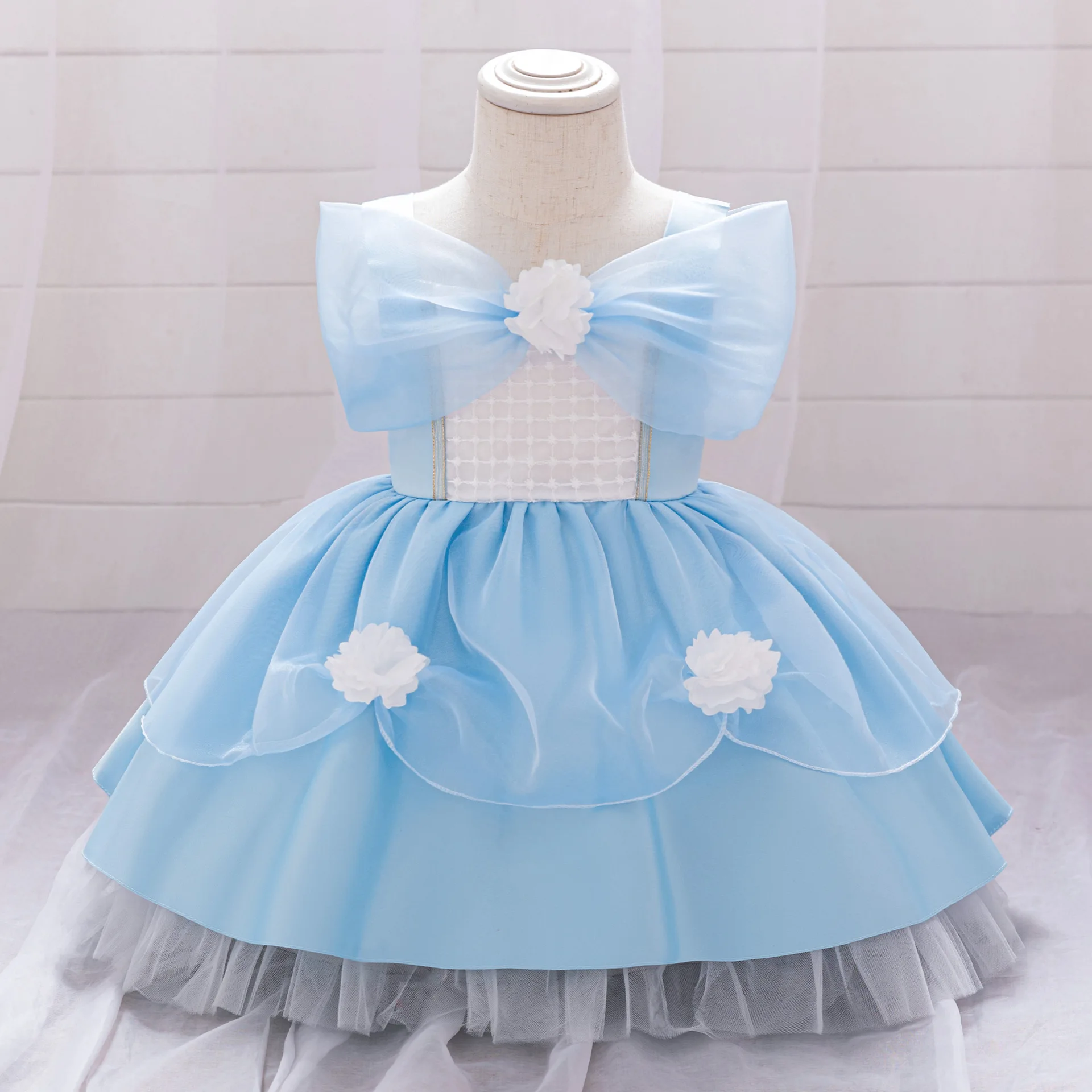 Elegant Flower Party Baby Girls Dress Tulle Appliques 1st Birthday Princess Prom Gown Formal Wedding Bridesmaid Vestidos Costume
Elegant Flower Party Baby Girls Dress Tulle Appliques 1st Birthday Princess Prom Gown Formal Wedding Bridesmaid Vestidos Costume