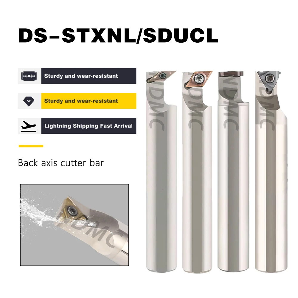 DS-STXNL/SDUCL11/KTGFL/KTTXL Heart Machine Back Axis Cutter Bar Grooving CutOff Outer Circle Thread CNC Turning Tool Cutter Bar
DS-STXNL/SDUCL11/KTGFL/KTTXL Heart Machine Back Axis Cutter Bar Grooving CutOff Outer Circle Thread CNC Turning Tool Cutter Bar